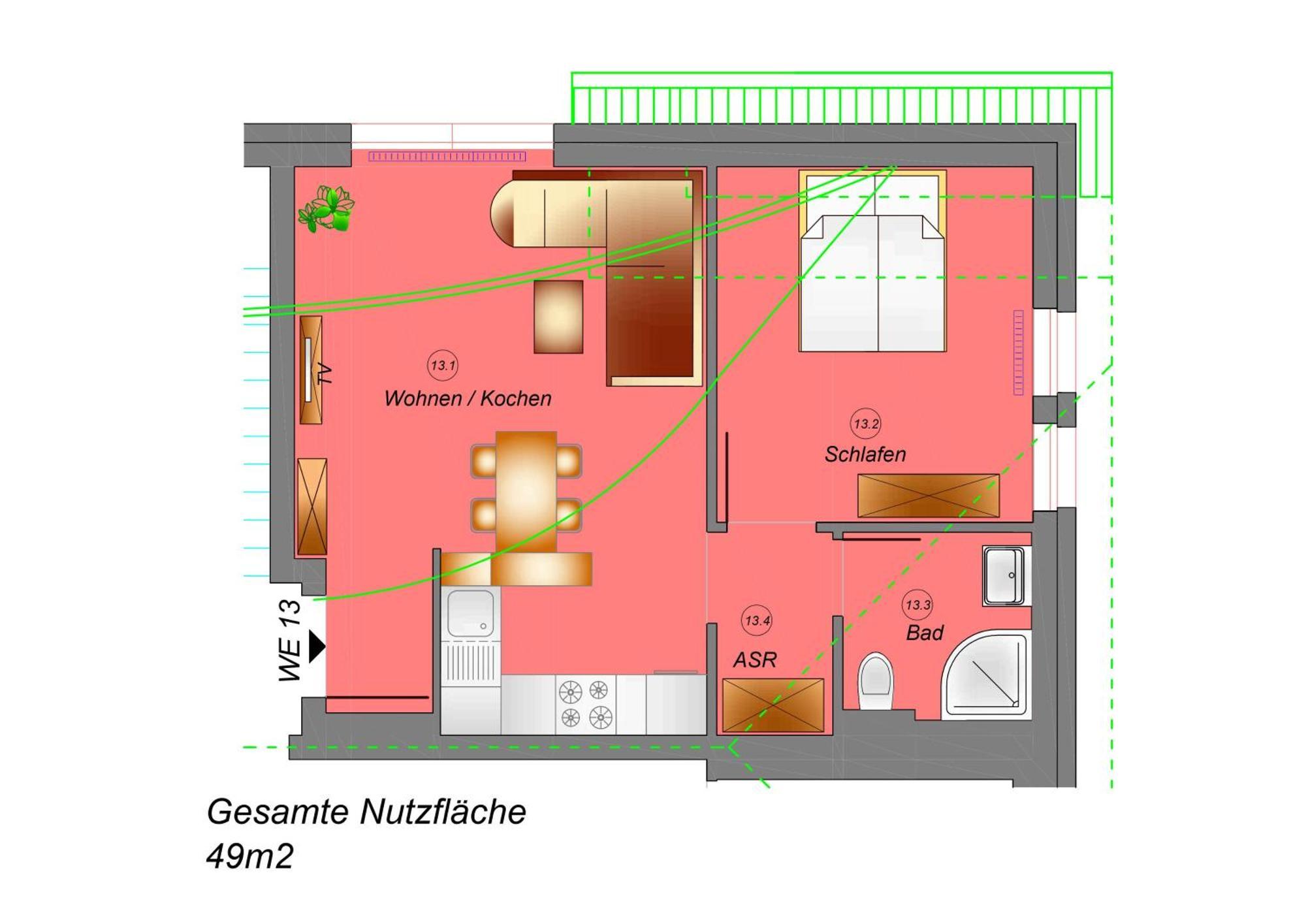 לובה Traumhaftes Appartement - Odins Blick Wohnung 13 , Sauna Und Privatstrand, Blick Zur Ostsee מראה חיצוני תמונה